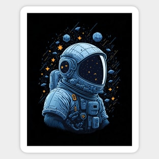 Space Travel Sticker